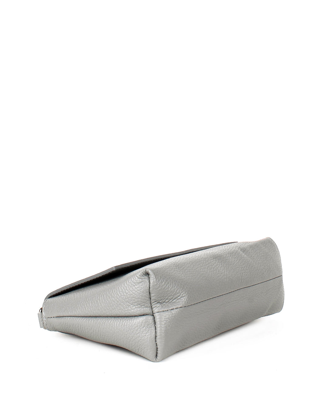 Bandolera de piel italiana Gris 2533-18-32