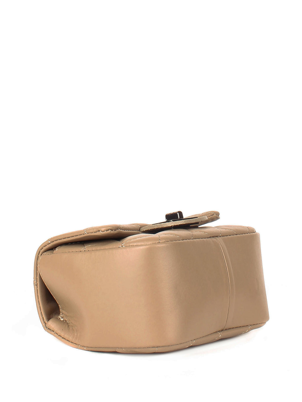 Bandolera de piel italiana Gris, Marrón 5823-104-37