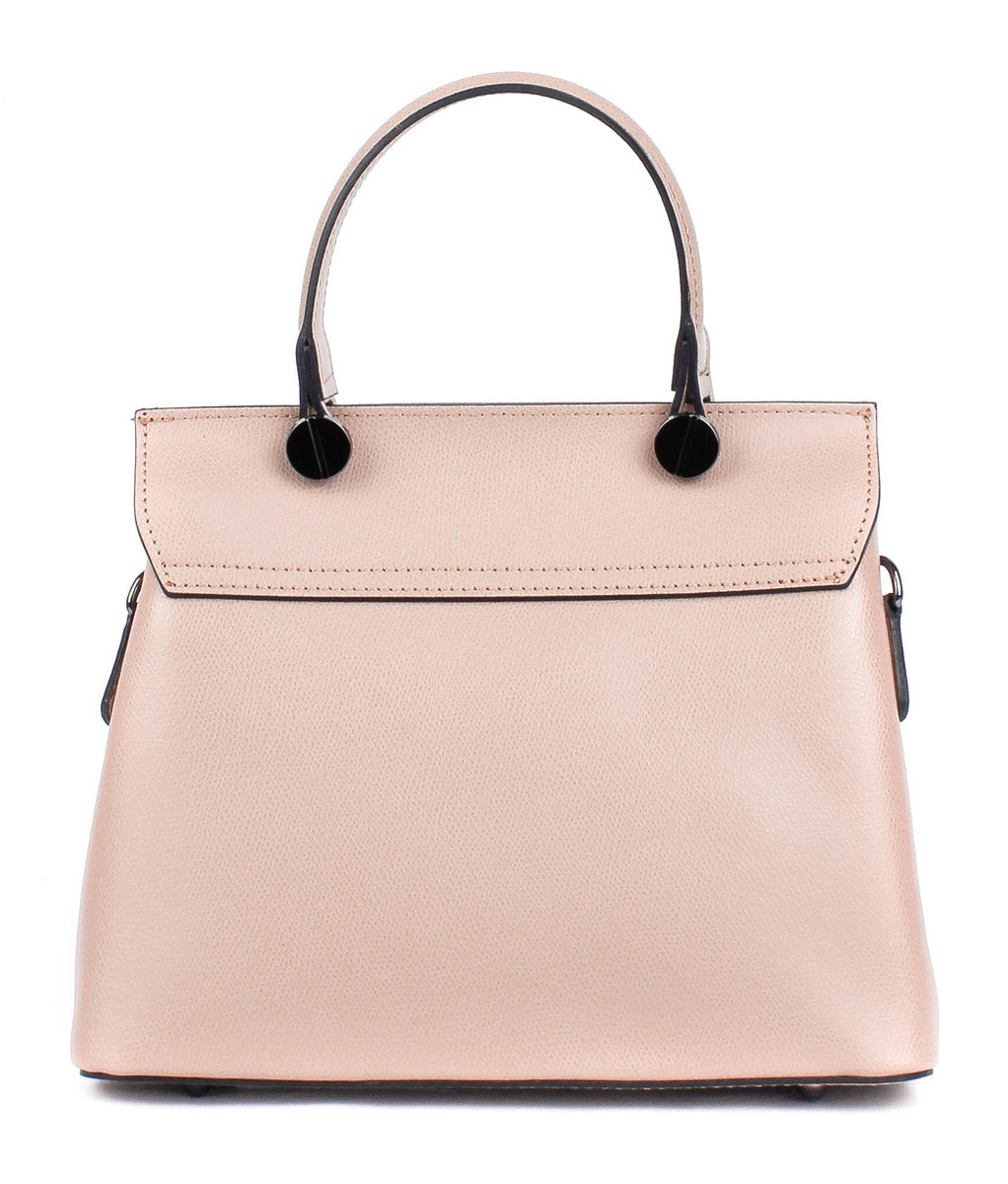 Bolso de mano de piel italiana ALTO Beige