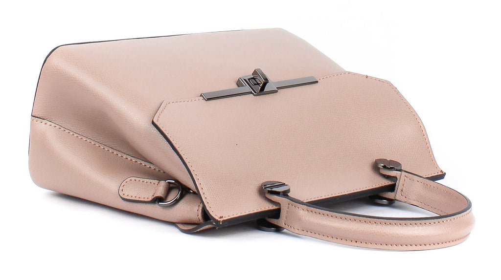 Bolso de mano de piel italiana ALTO Beige