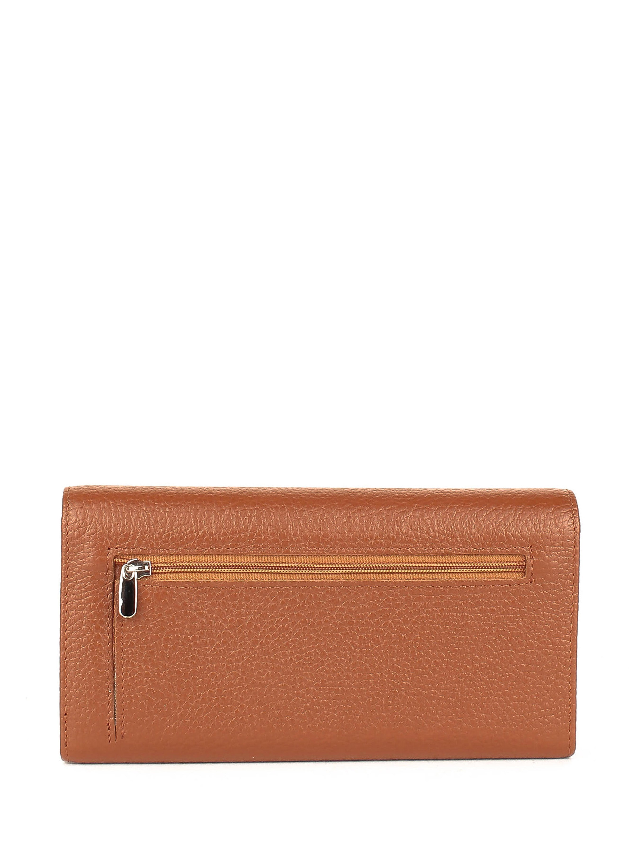 Cartera de piel italiana Rojo 900-5