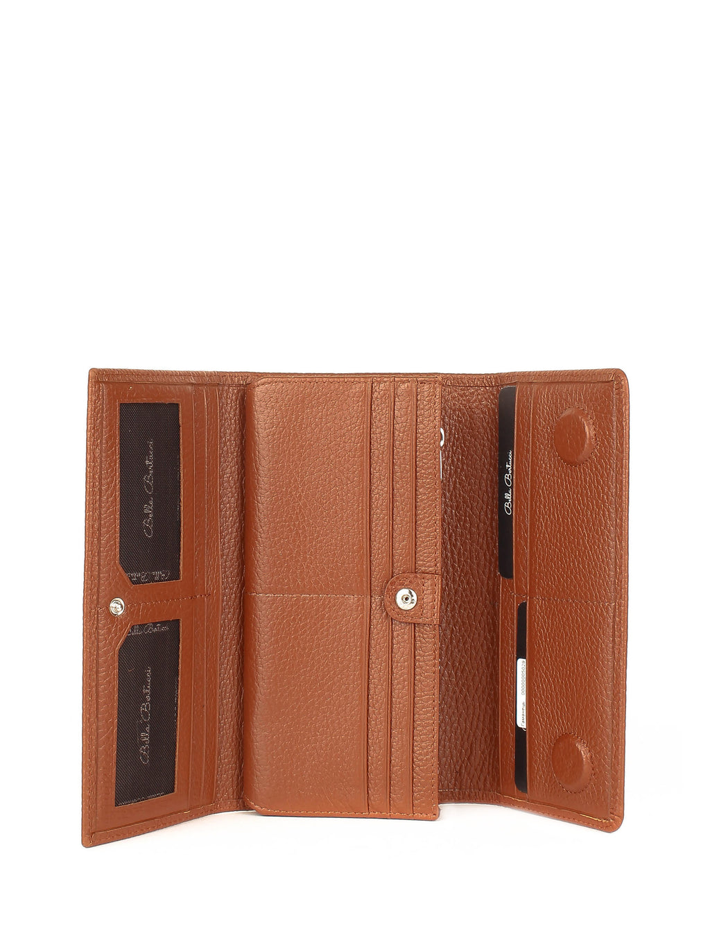 Cartera de piel italiana Rojo 900-5