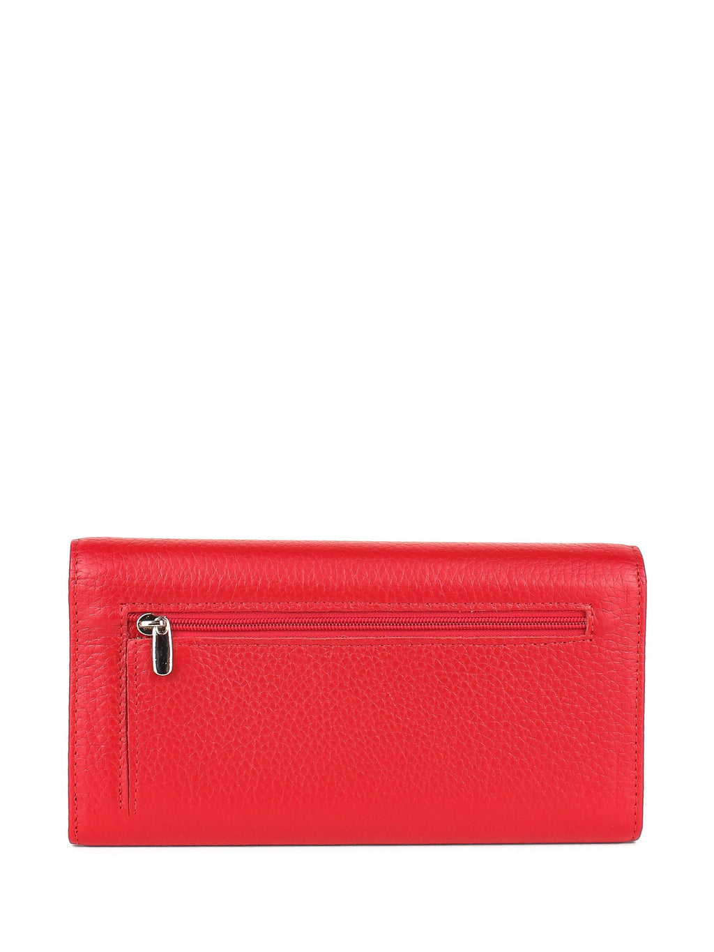 Cartera de piel italiana Rojo 900-4