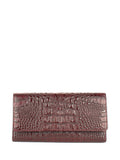 Cartera de piel italiana Burgoña 900-909