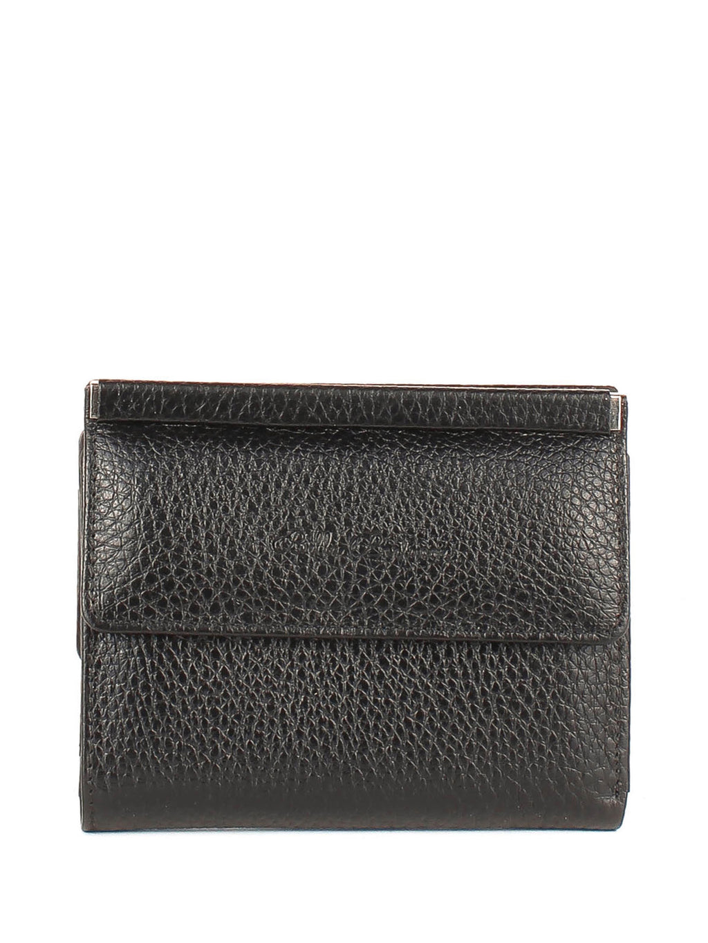 Bandolera de piel italiana Negro 105-01