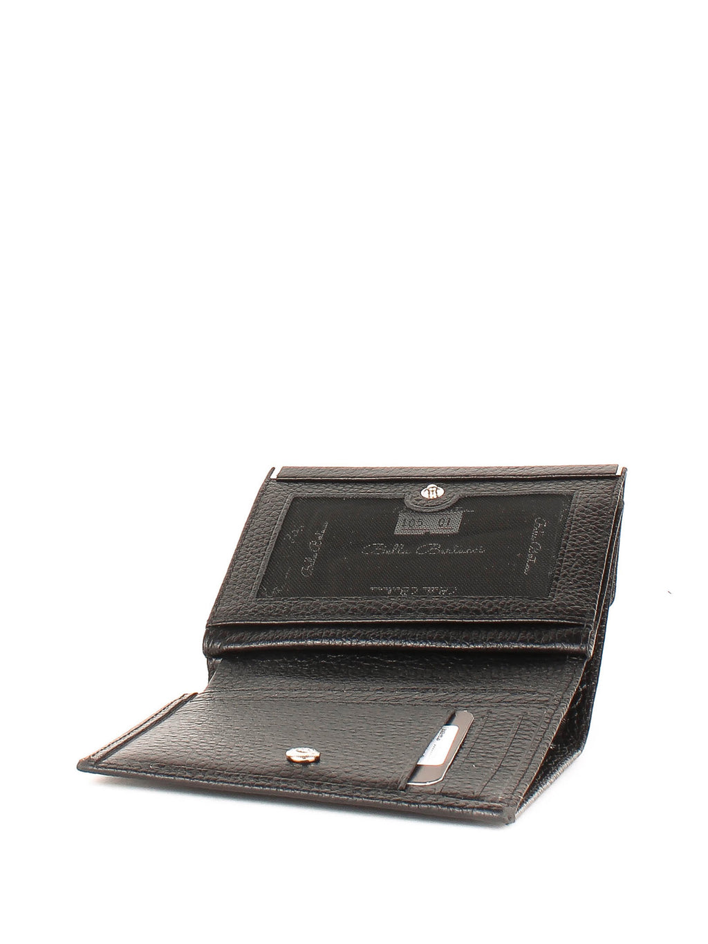 Bandolera de piel italiana Negro 105-01