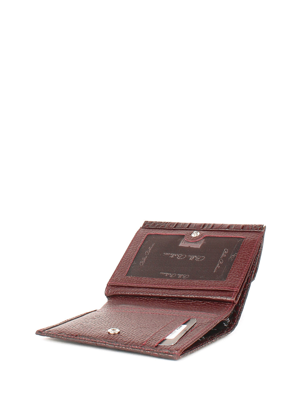 Bandolera de piel italiana Burgoña 105-909