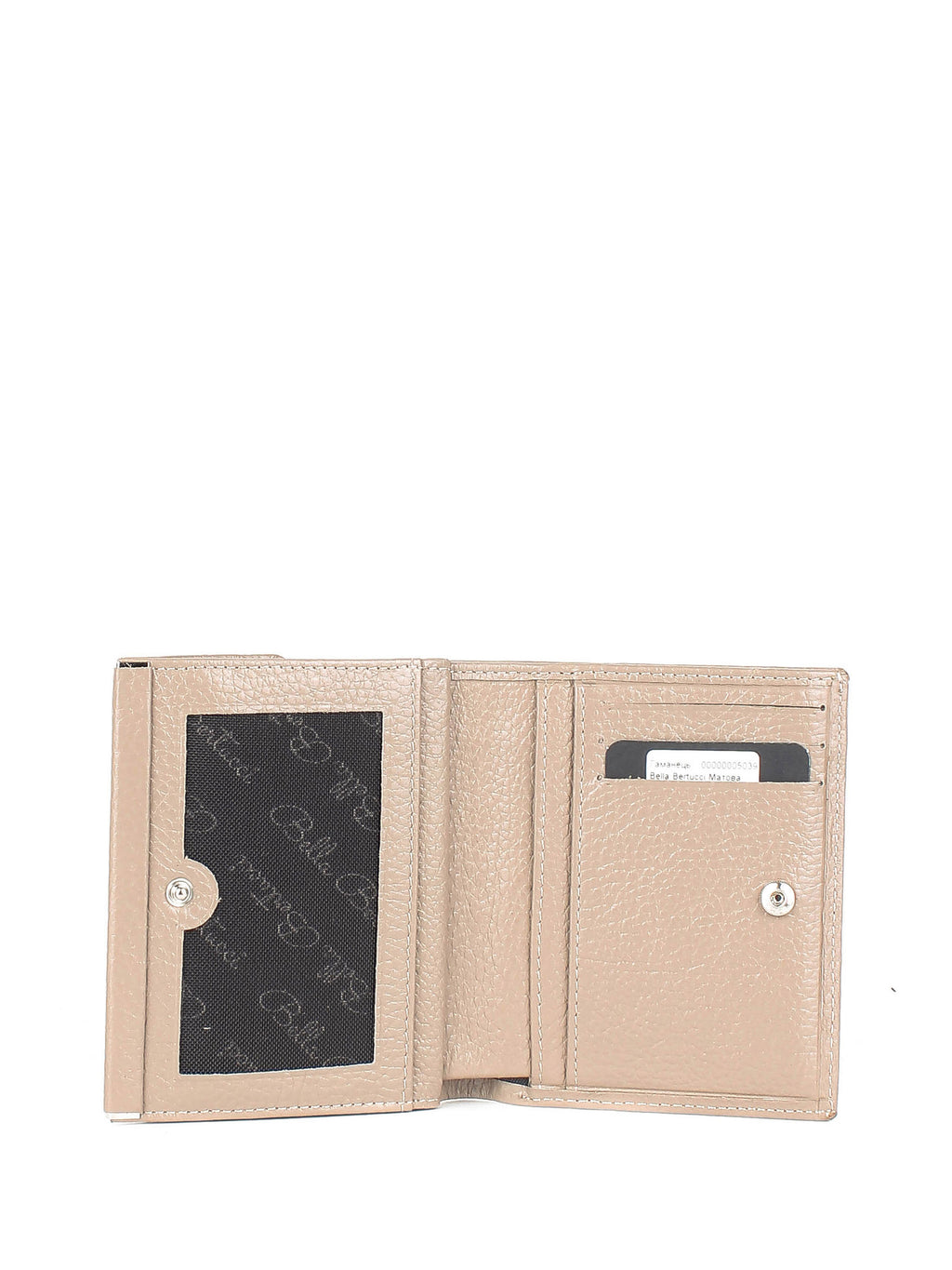 Bandolera de piel italiana Gris 105-283