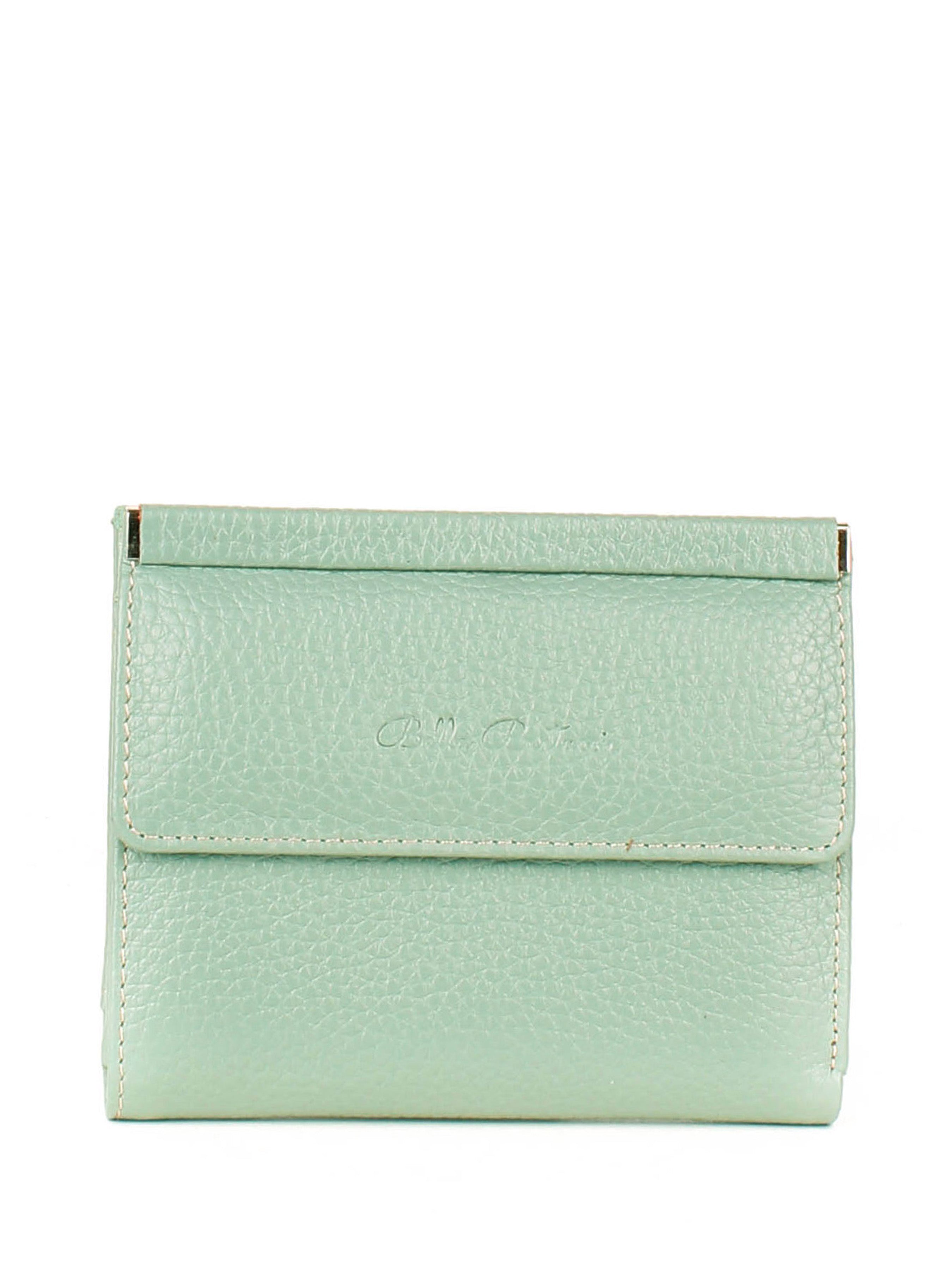 Bandolera de piel italiana Verde 105-752