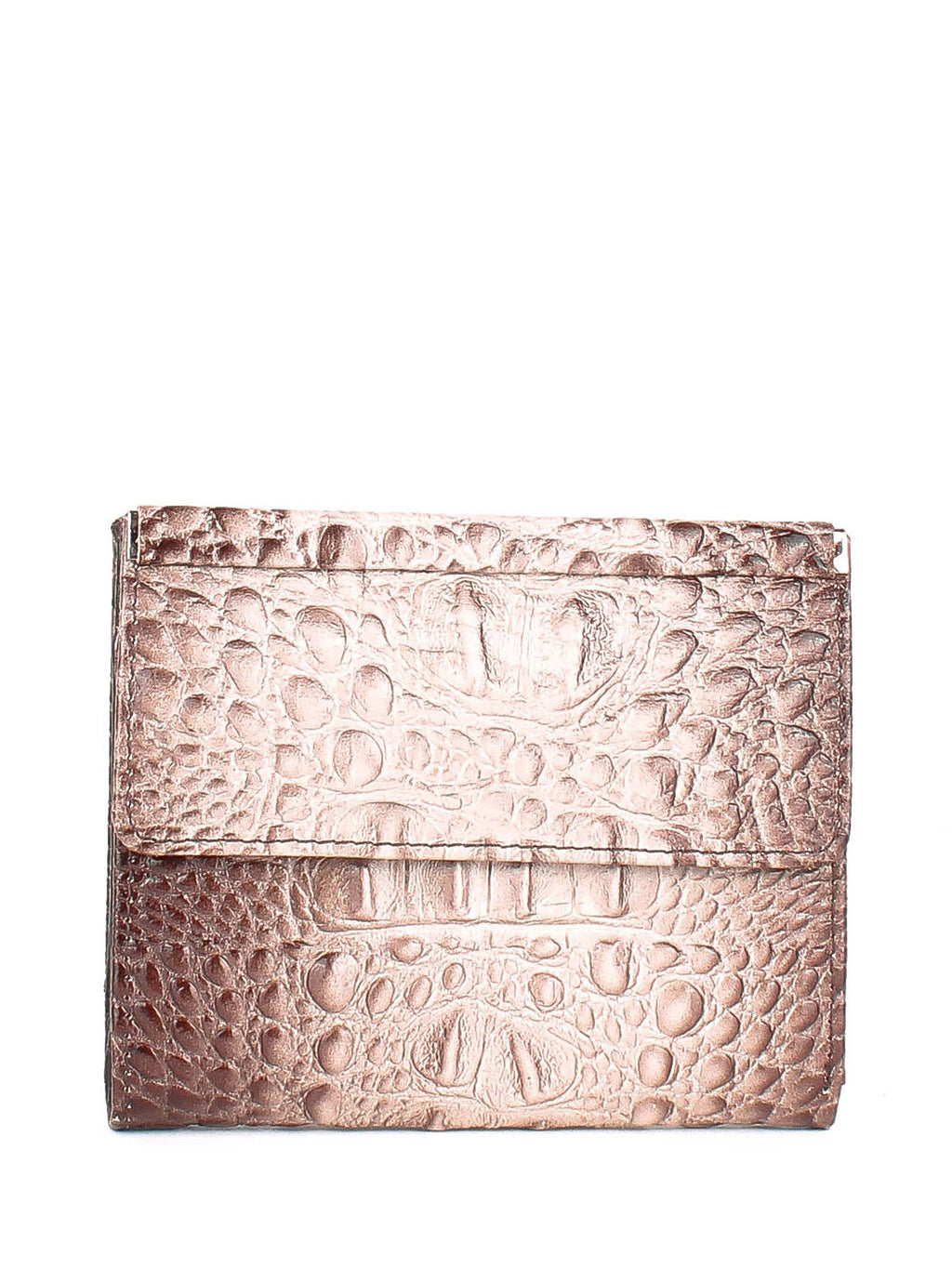 Bandolera de piel italiana Gris, Marrón 105-830