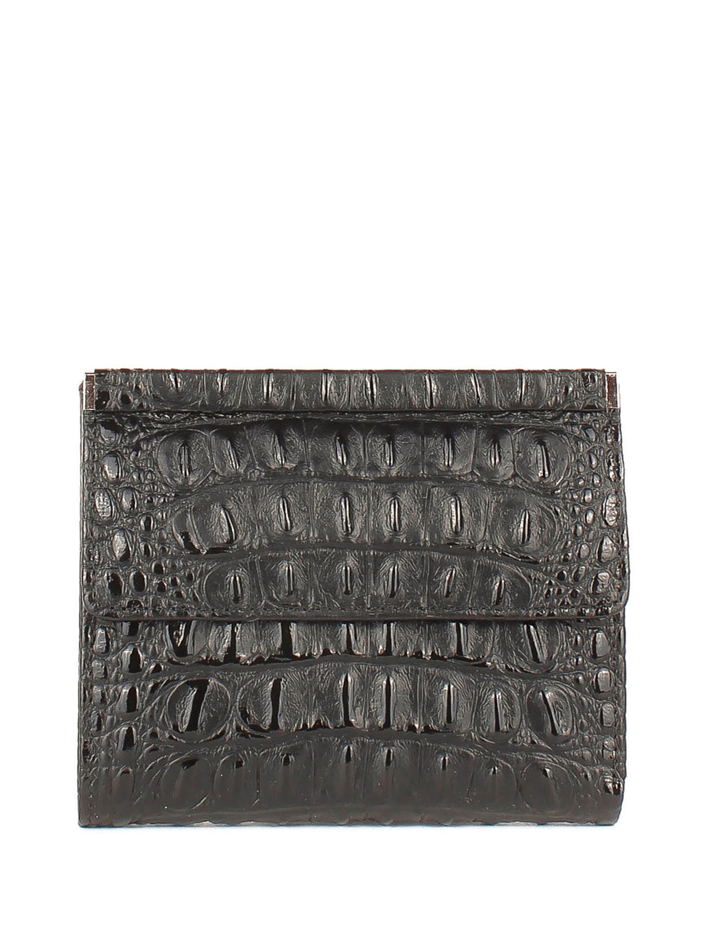 Bandolera de piel italiana Negro 105-884