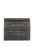 Bandolera de piel italiana Negro 105-884