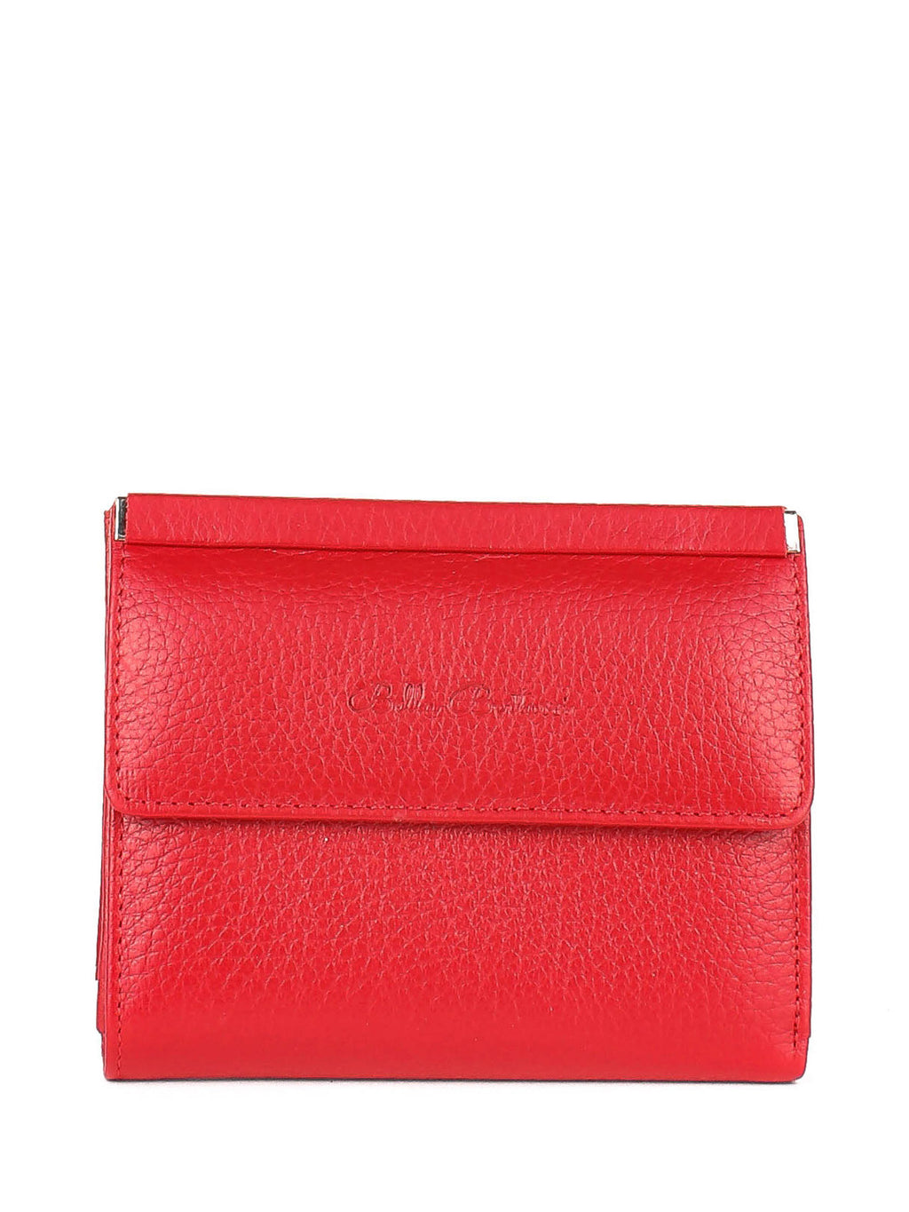 Bandolera de piel italiana Rojo 105-4