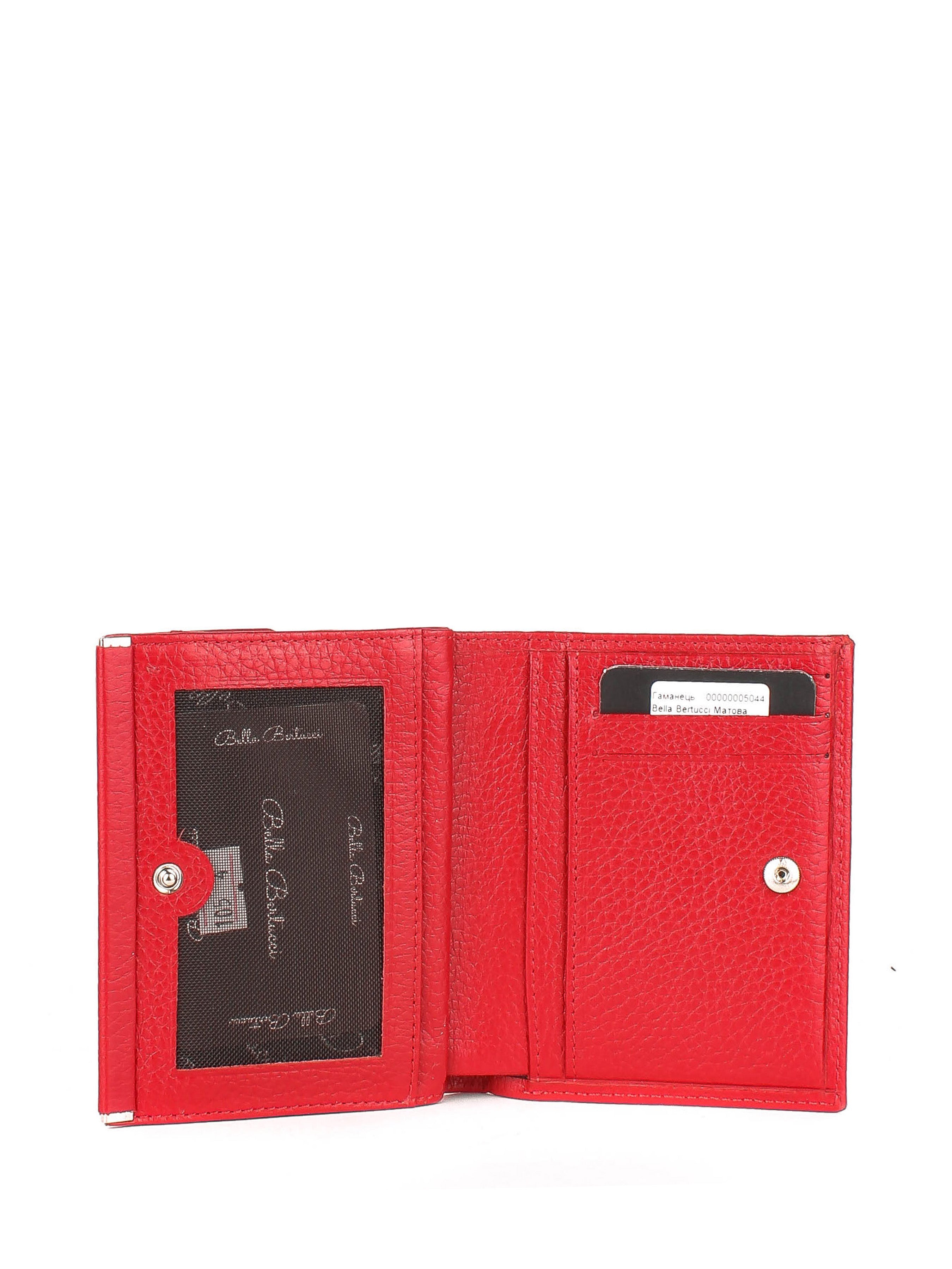 Bandolera de piel italiana Rojo 105-4