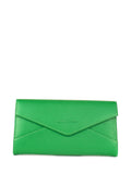Bandolera de piel italiana Verde 157-651