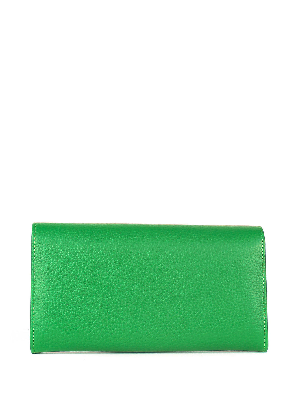 Bandolera de piel italiana Verde 157-651