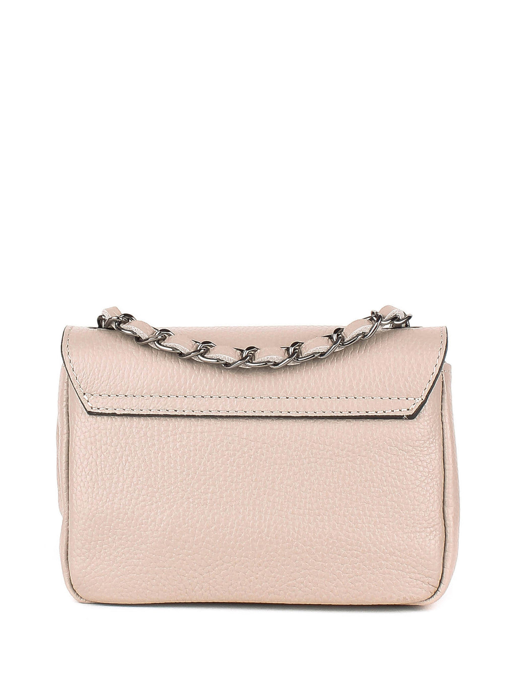 Bandolera de piel italiana Beige 8895-11-32