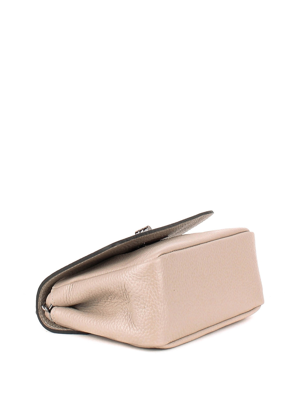 Bandolera de piel italiana Beige 8895-11-32