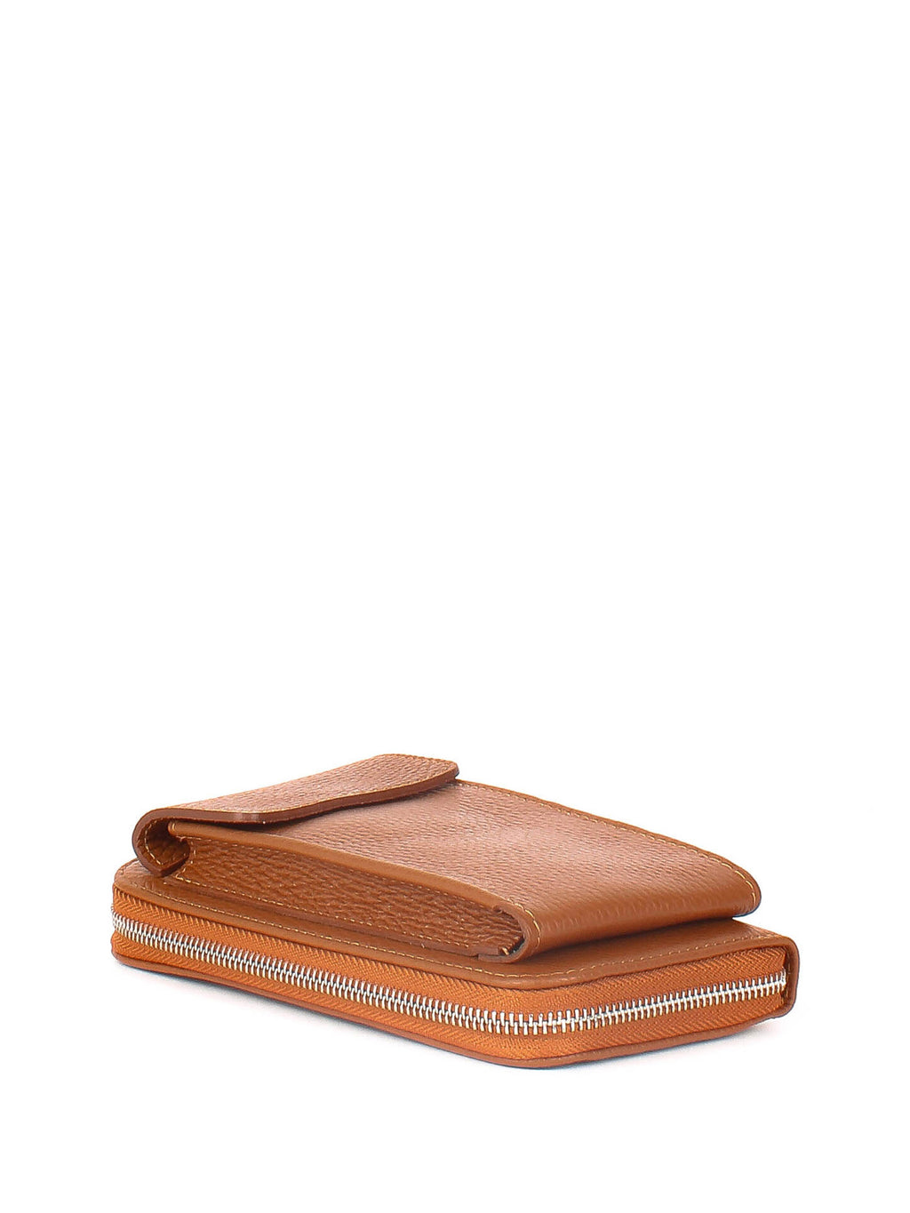 Bandolera de piel italiana Rojo 1011-45-32