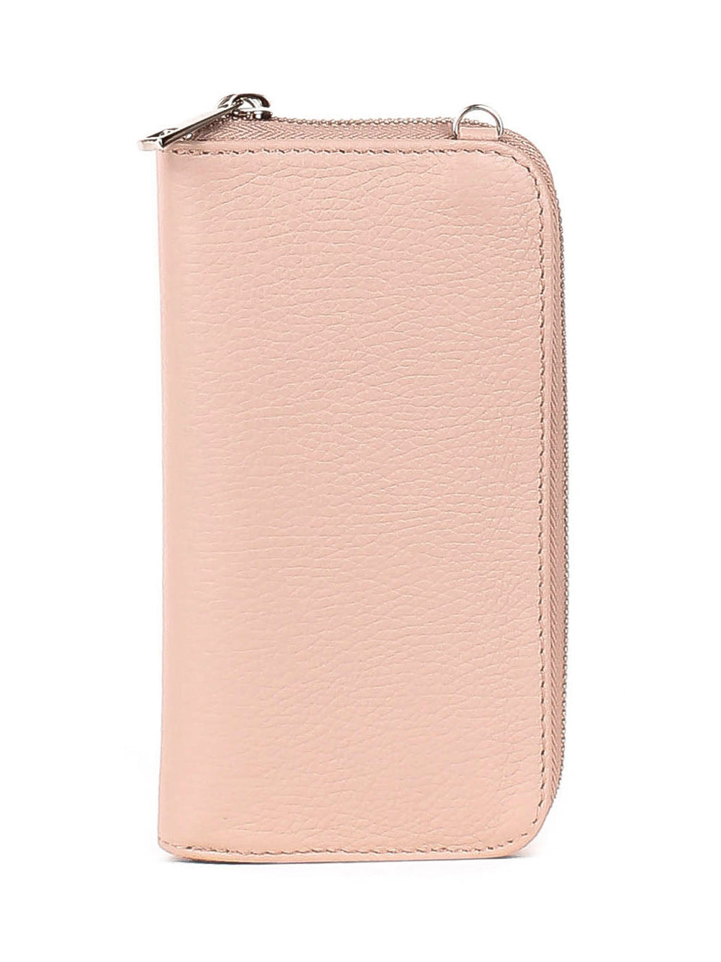 Bandolera de piel italiana Gris 1011-52-32