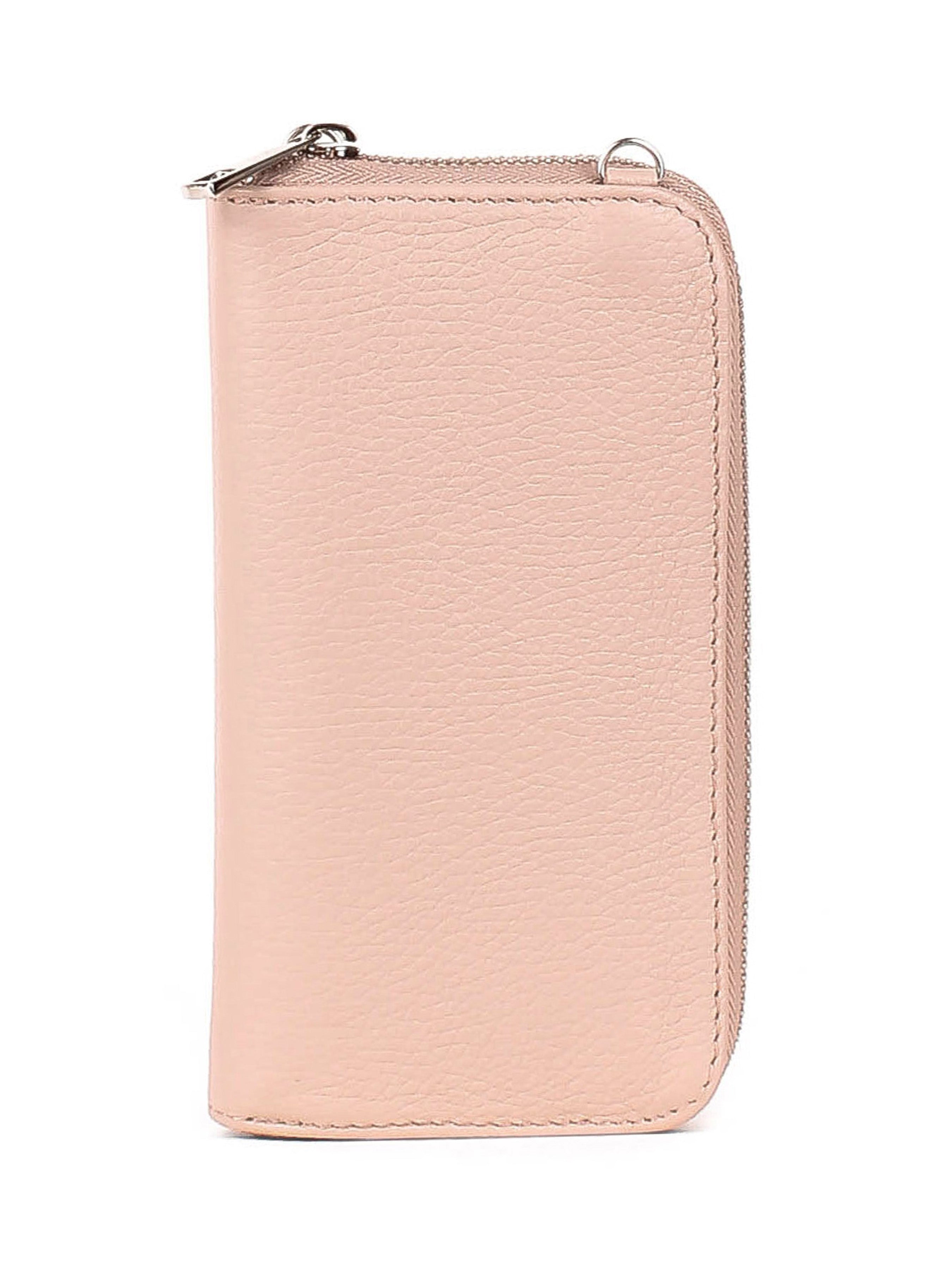 Bandolera de piel italiana Gris 1011-52-32