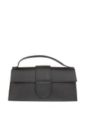 Bandolera de piel italiana Negro 3040-05-32
