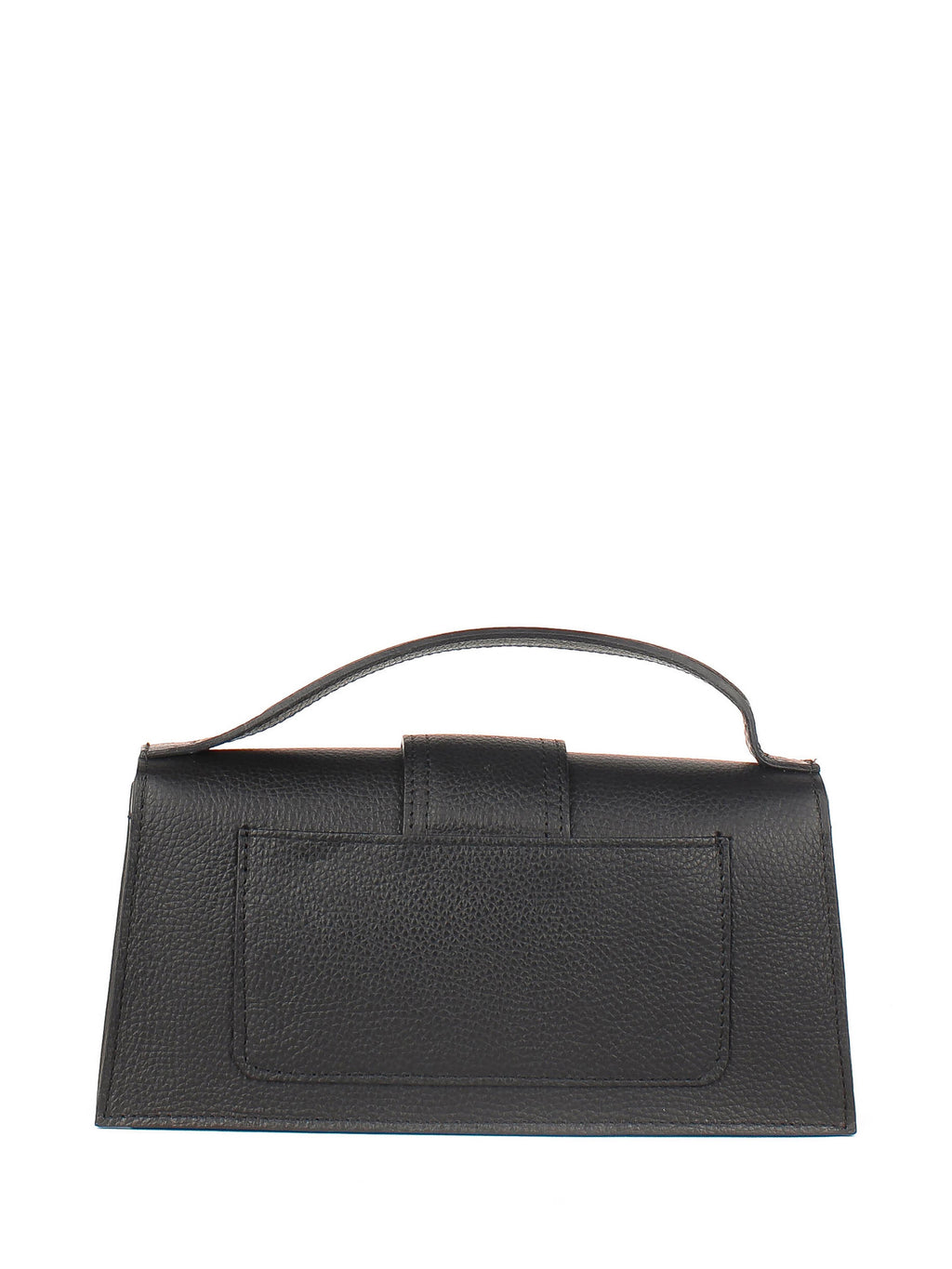 Bandolera de piel italiana Negro 3040-05-32