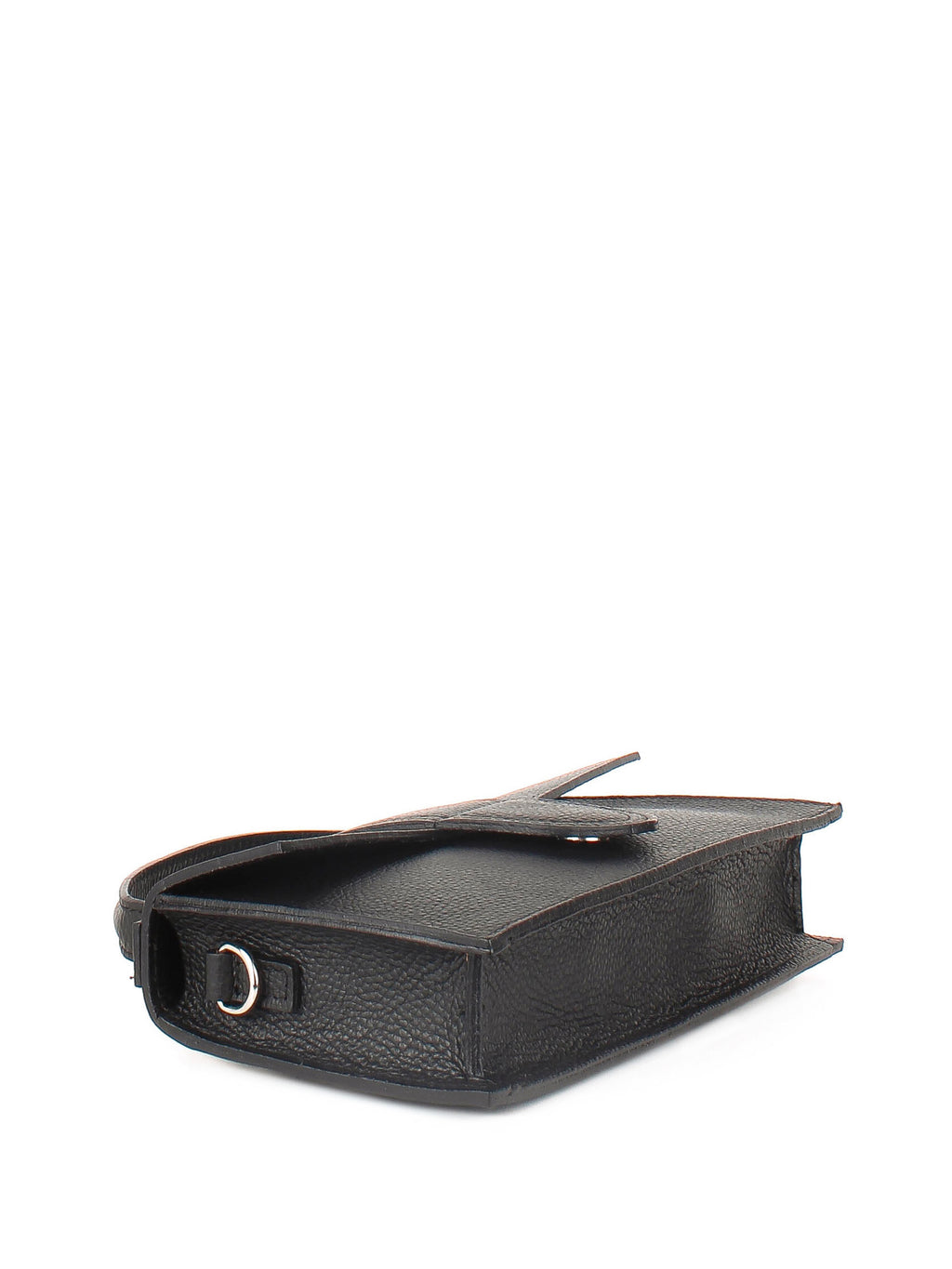 Bandolera de piel italiana Negro 3040-05-32