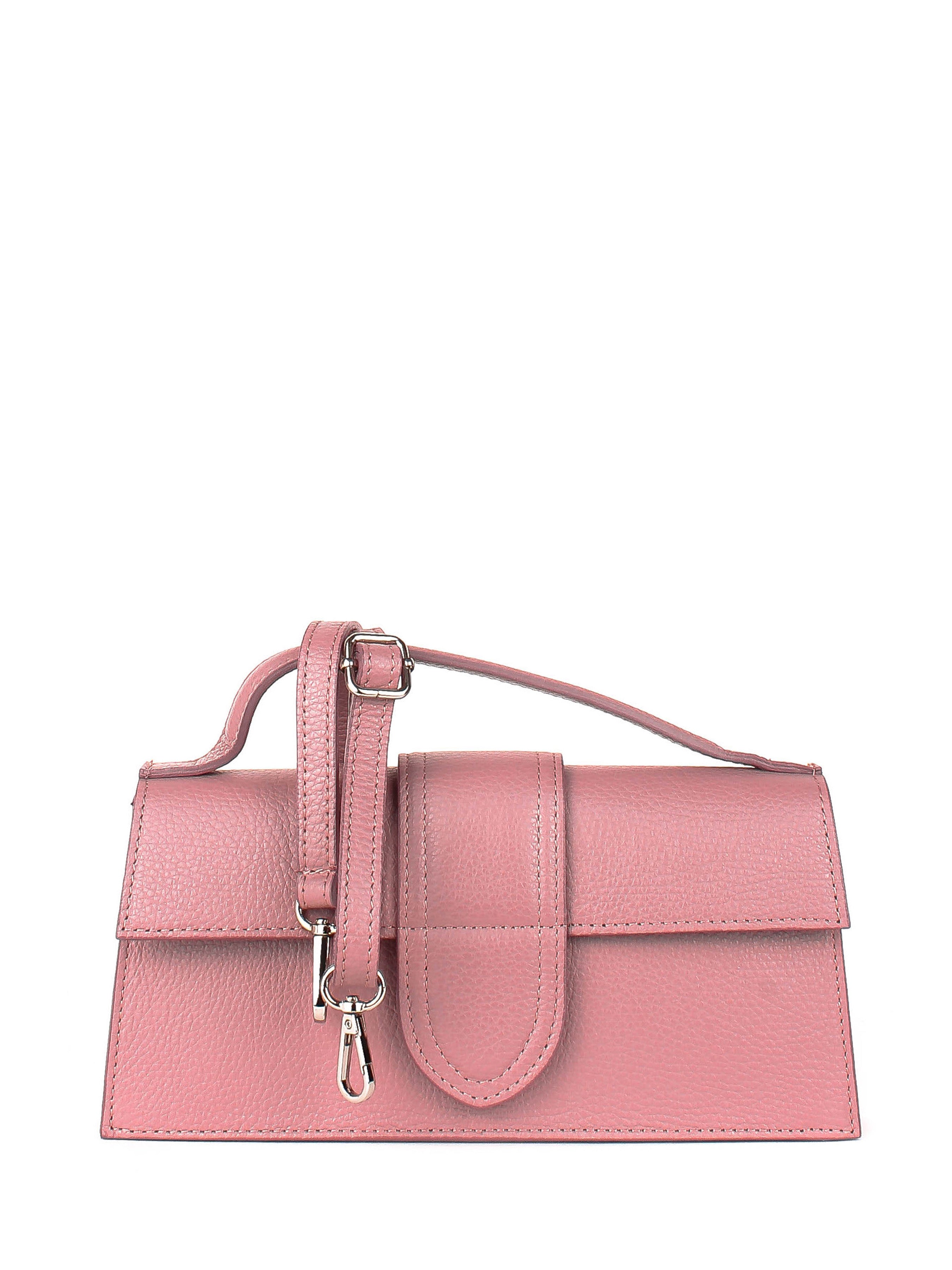 Bandolera de piel italiana Polvoriento 3040-28-32