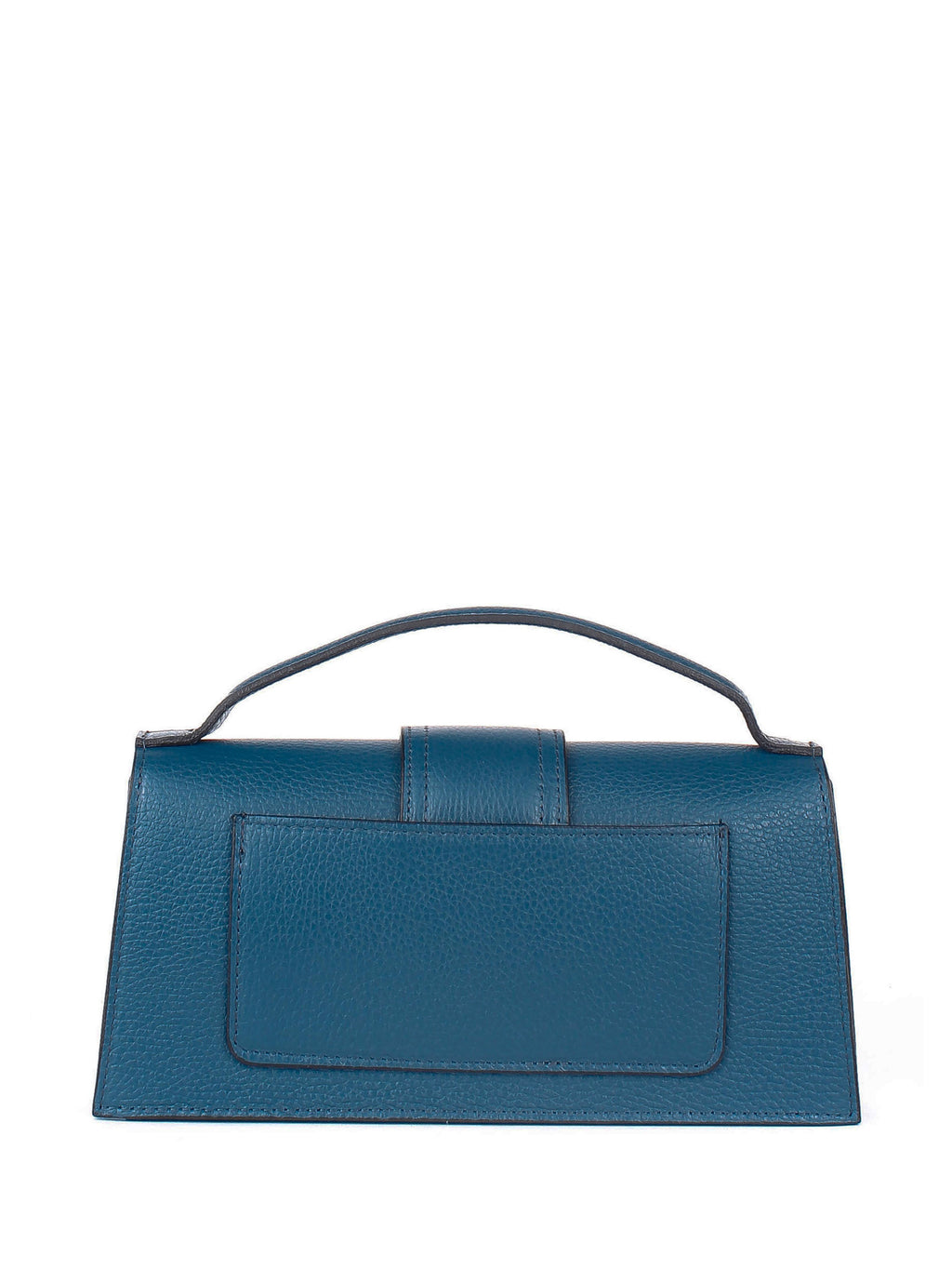 Bandolera de piel italiana Azul 3040-07-32