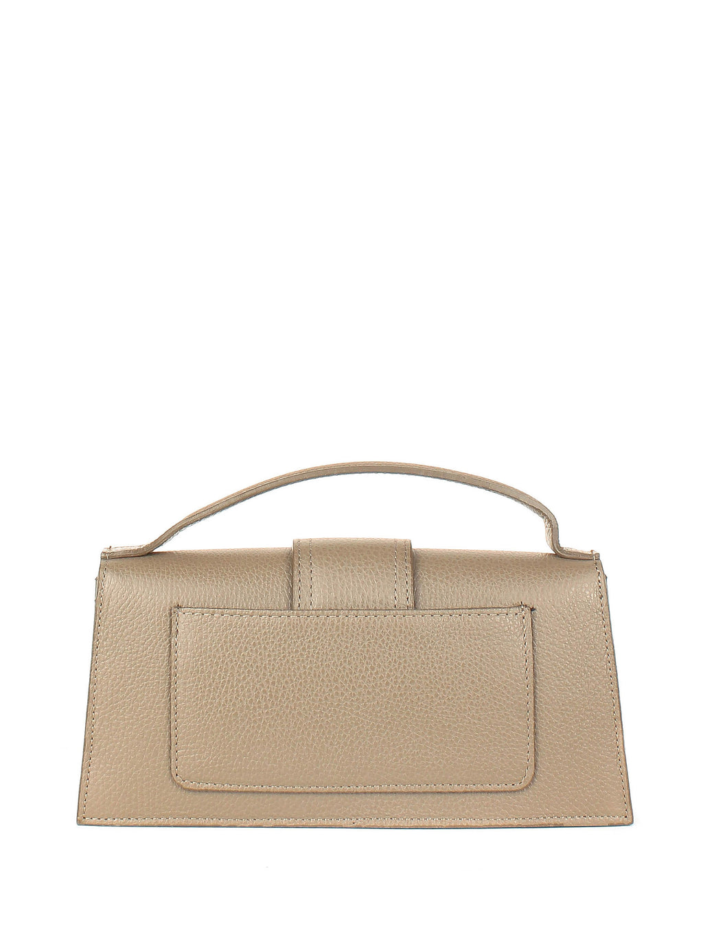 Bandolera de piel italiana Gris, Marrón 3040-104-32