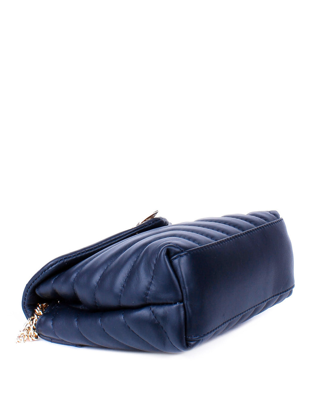 Bandolera de piel italiana Azul 5815-56-37