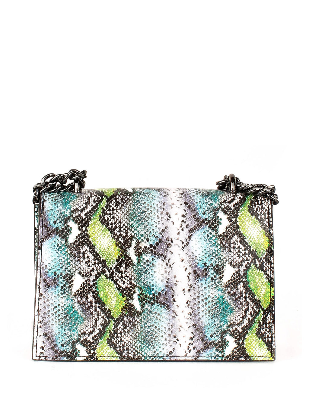 Bandolera de piel italiana Блакитний 3941-1772-35