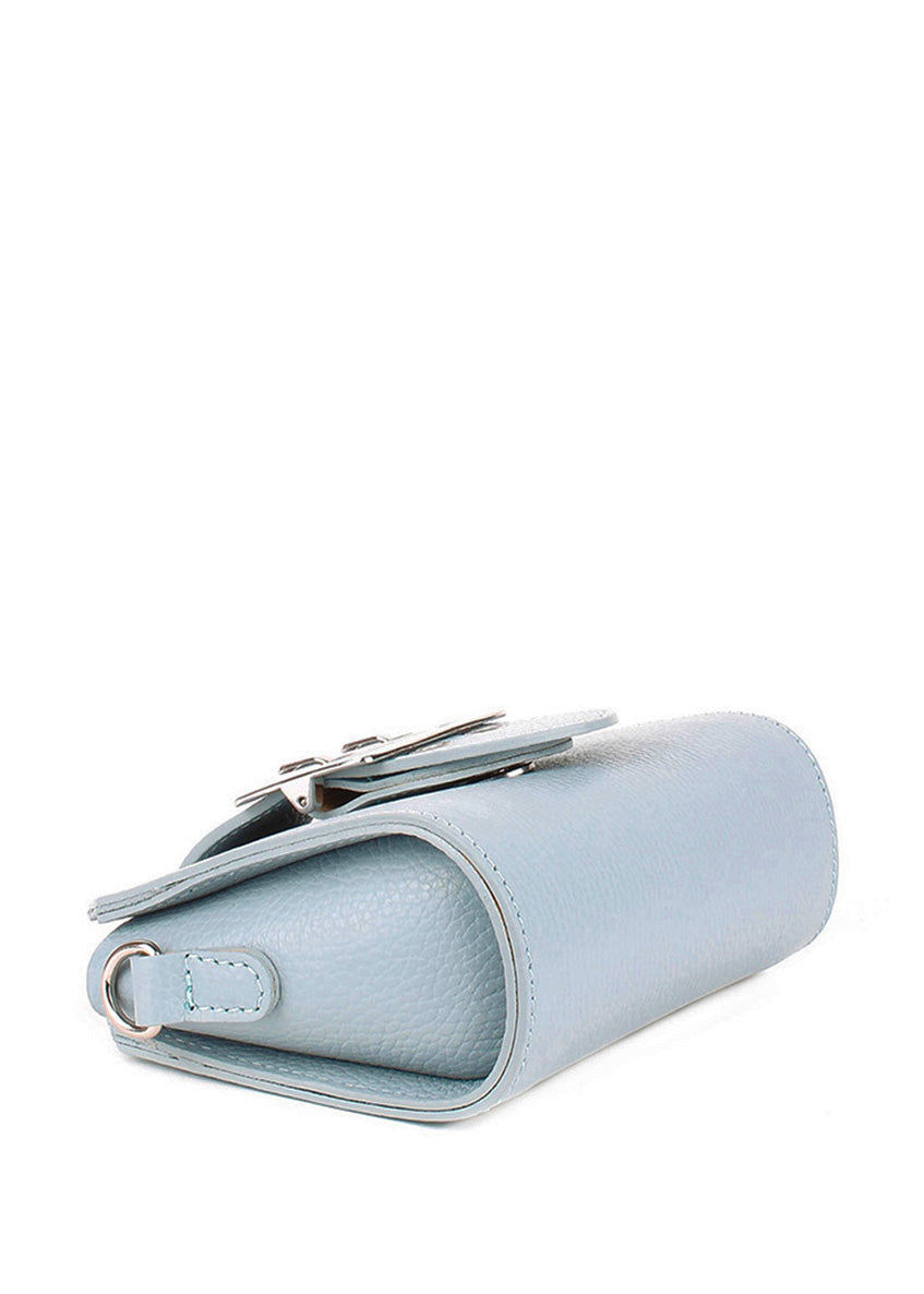 Bandolera de piel italiana Блакитний 2170-17-32