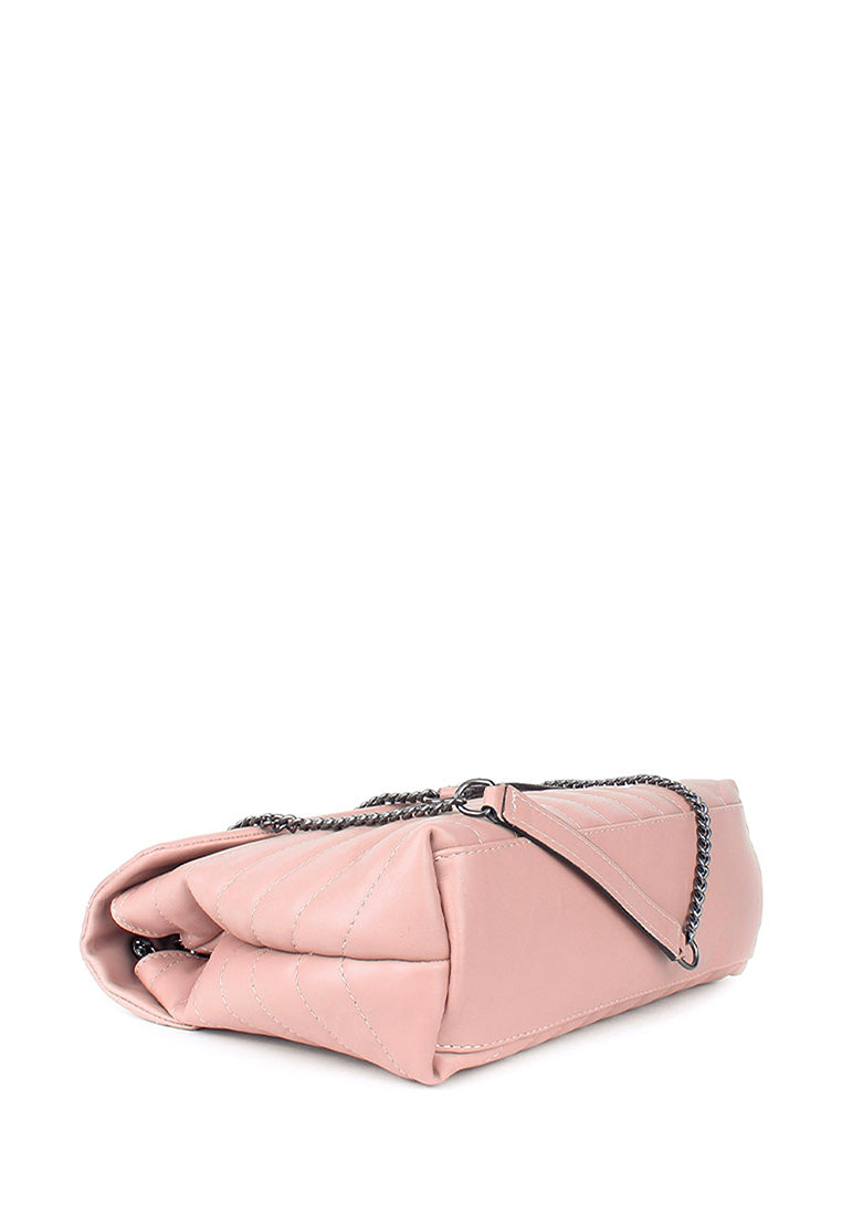 Bandolera de piel italiana Gris 5816-52-37