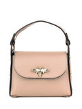 Bolso de mano de piel italiana Gris 8822-52-32
