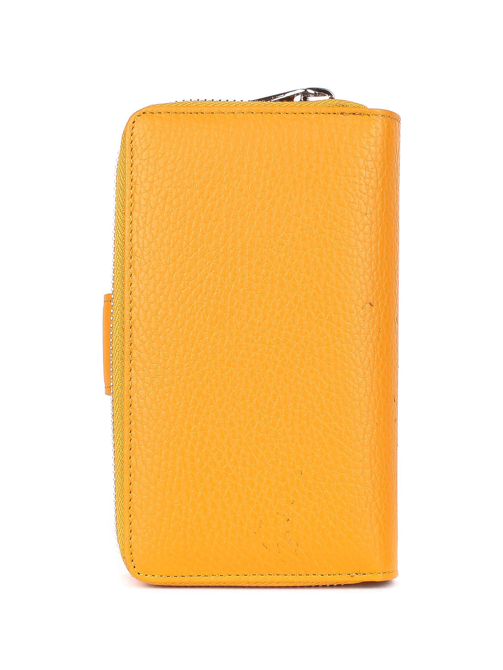 Cartera de piel italiana Amarillo 2009-56