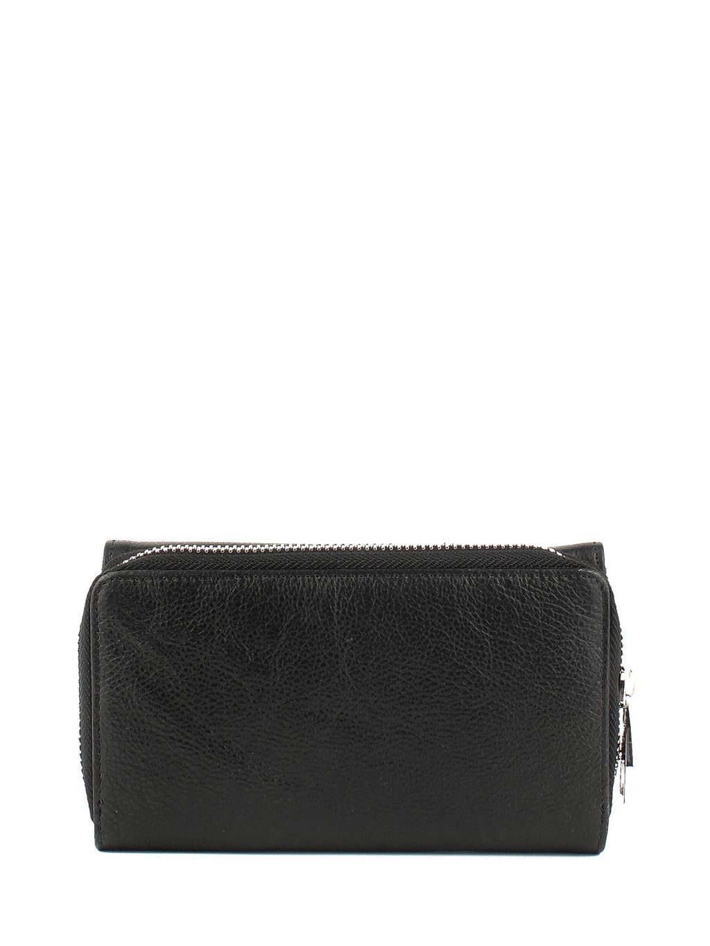 Cartera de piel italiana Negro 2013-45