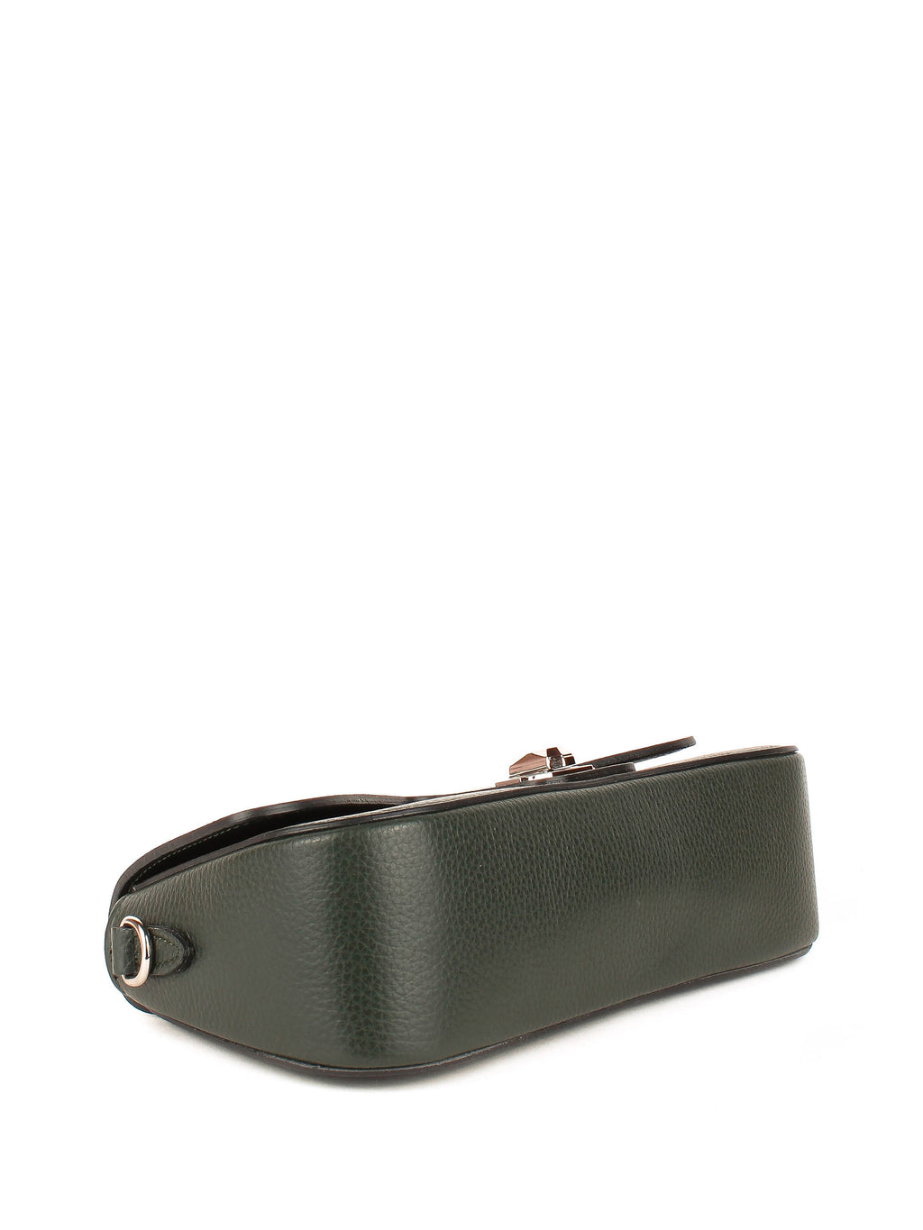 Bandolera de piel italiana Verde 1100-64-32