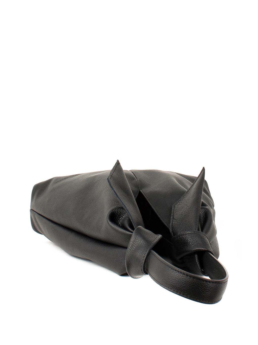 Bolso de mano de piel italiana Negro 3699-05-32