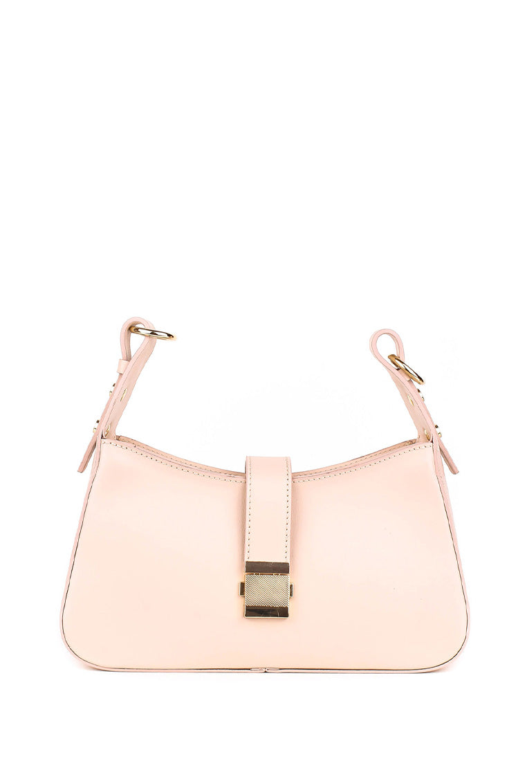 Bolso de hombro de piel italiana Polvoriento 4455-09-33