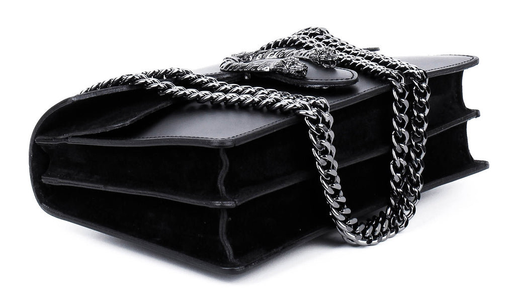 Bandolera de piel italiana Negro 9639-05-31