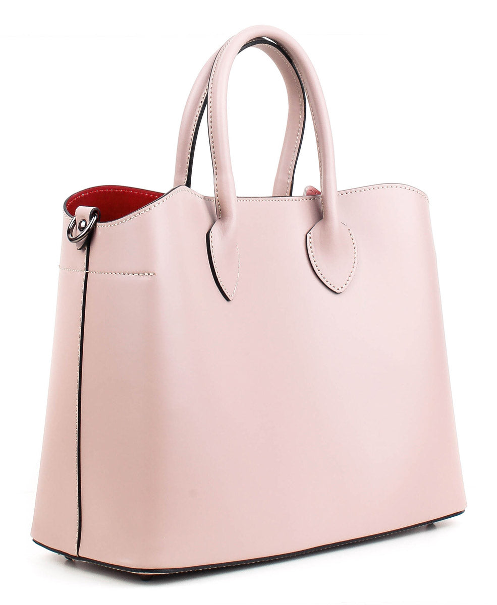 Bolso Tote de piel italiana Gris 4391-52-31