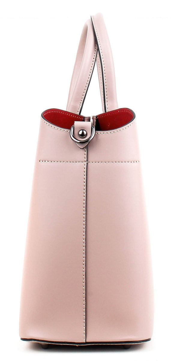 Bolso Tote de piel italiana Gris 4391-52-31