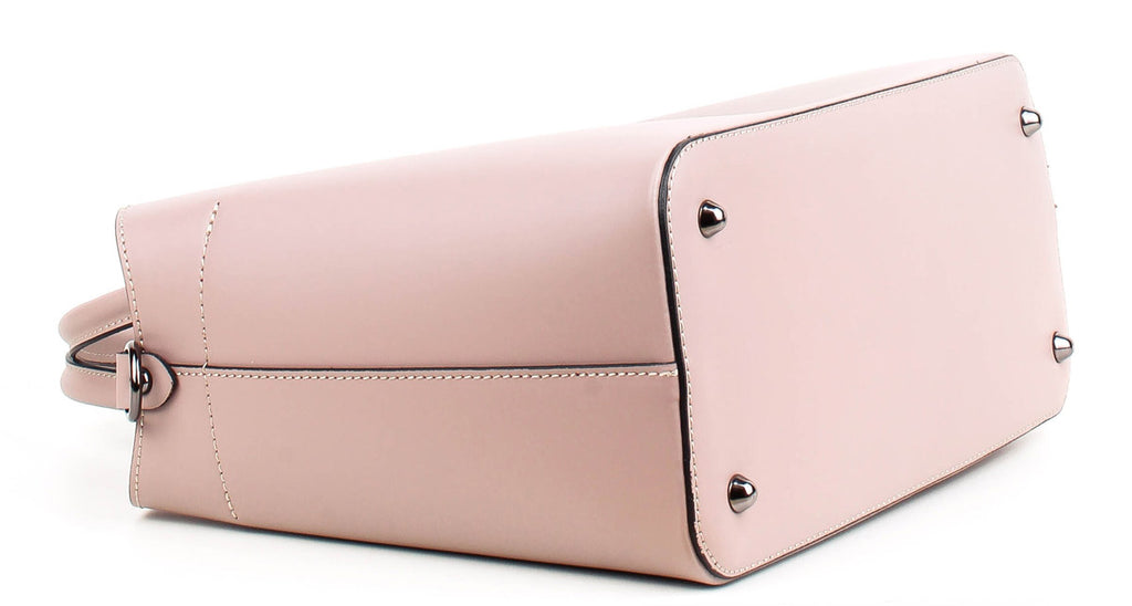 Bolso Tote de piel italiana Gris 4391-52-31