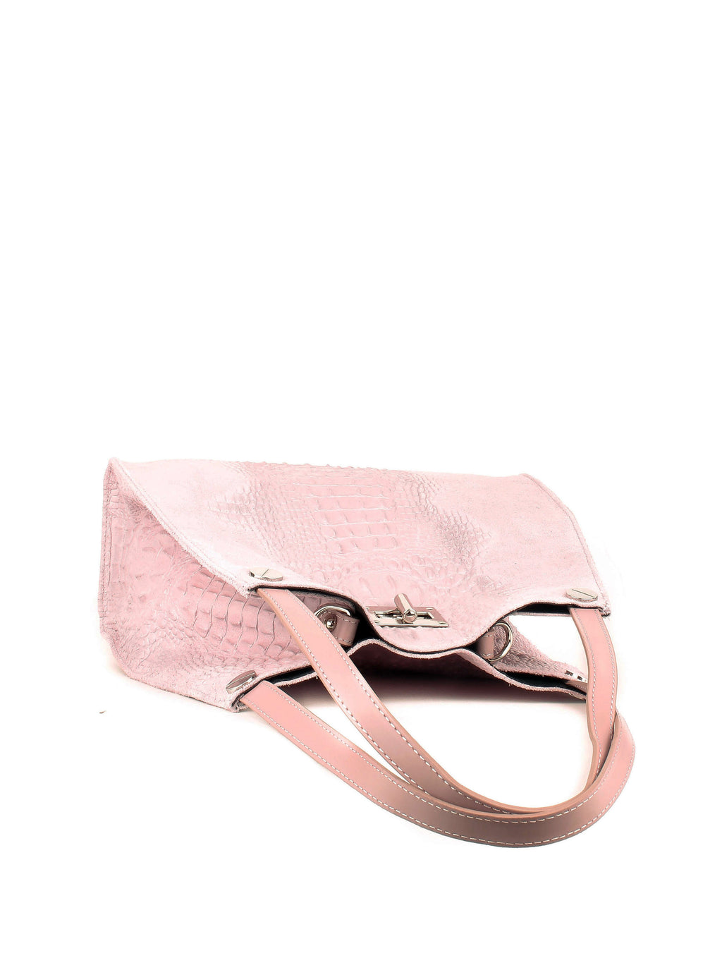 Shopper de piel italiana Polvoriento 4004-28-36