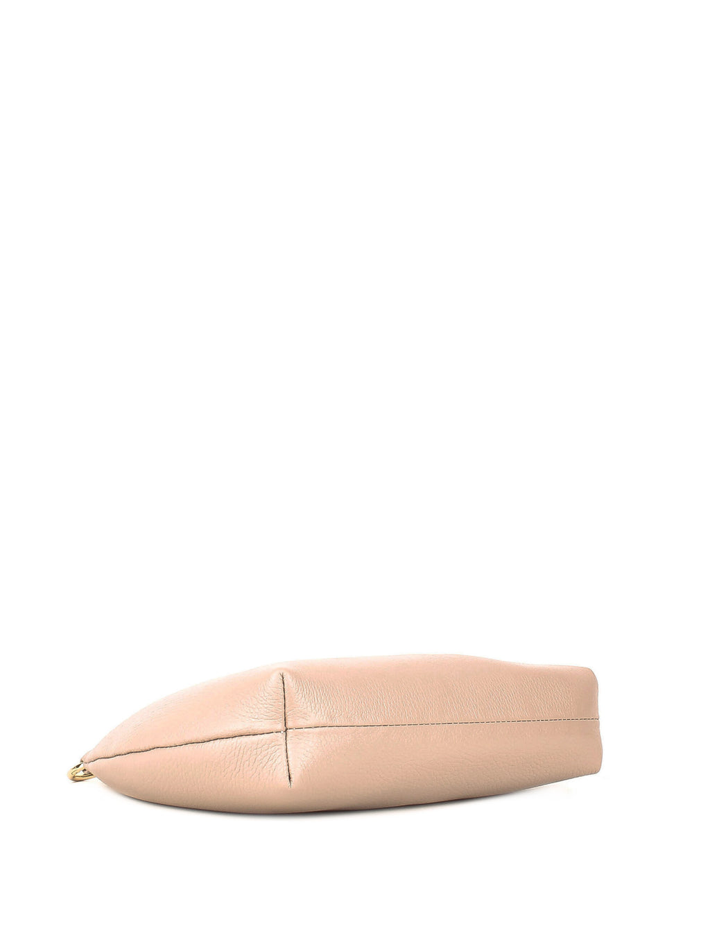 Bolso de hombro de piel italiana Gris 3355-52-32