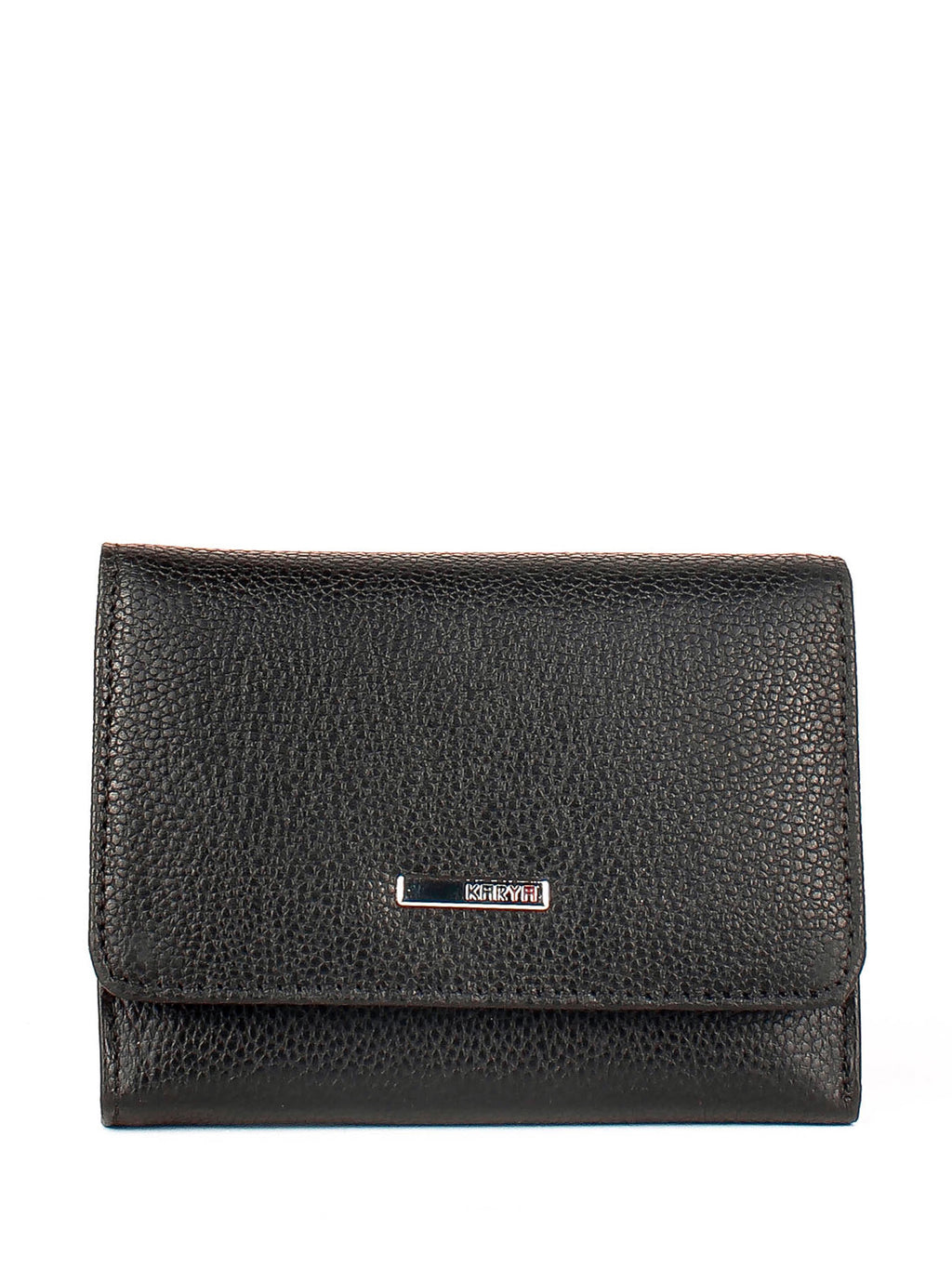 Cartera de piel italiana Negro 2018-45-46