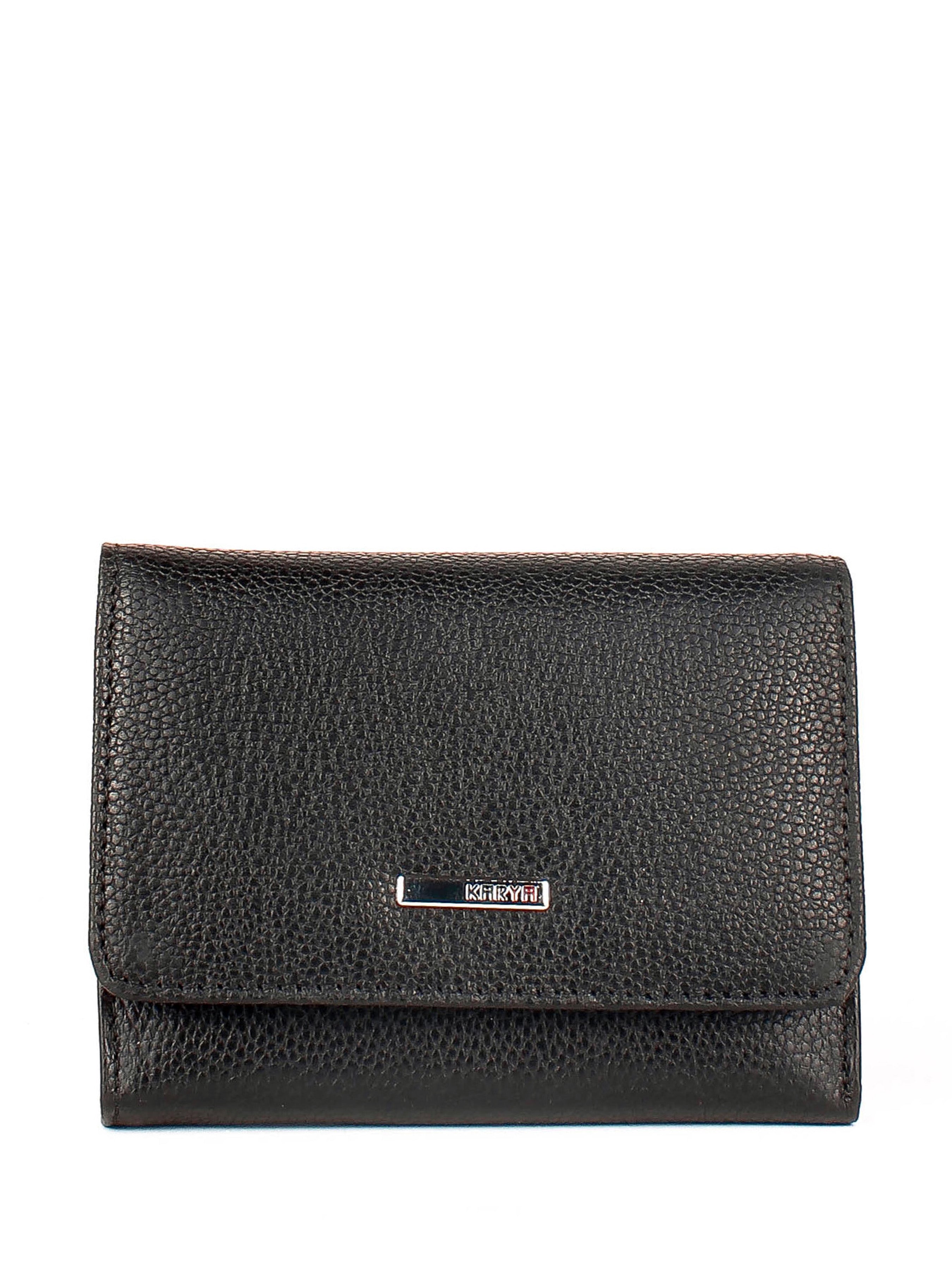 Cartera de piel italiana Negro 2018-45-46