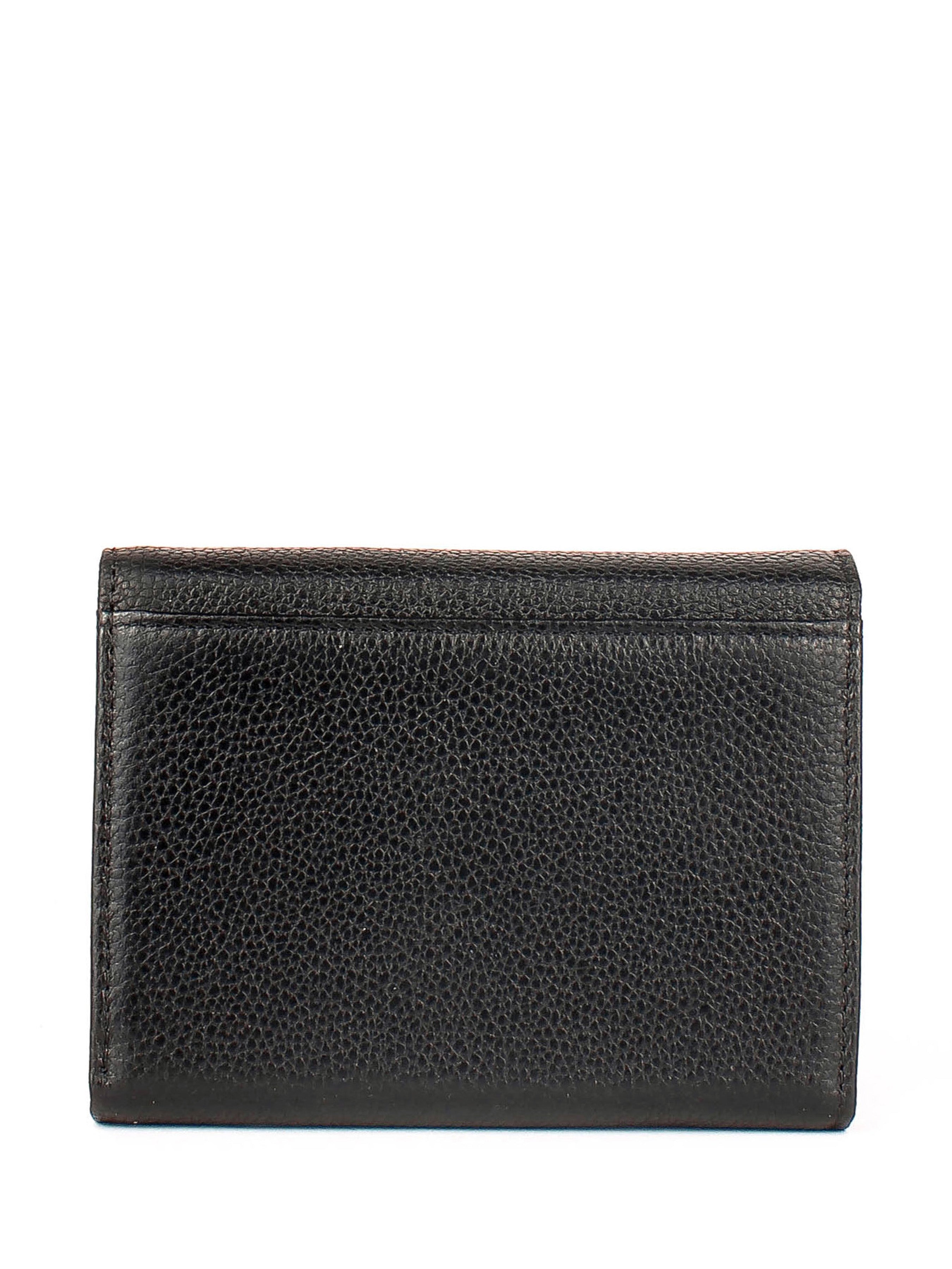 Cartera de piel italiana Negro 2018-45-46